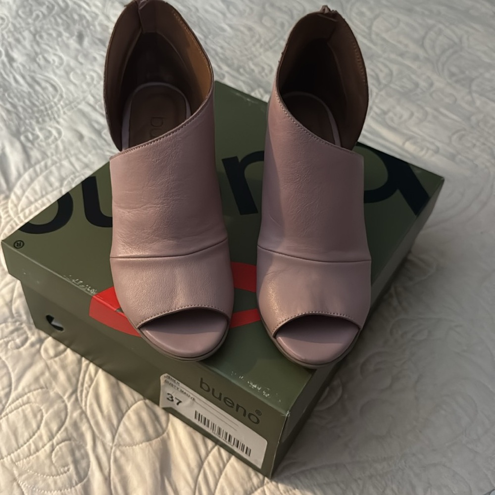 Bueno Usher Shoe in Dusty Mauve. Size 37 - Picture 5 of 10